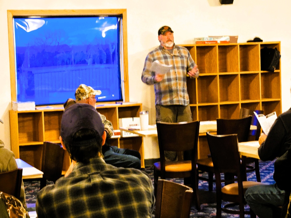 Fort McCoy holds 2025 Meet and Greet event for deer hunters at installation