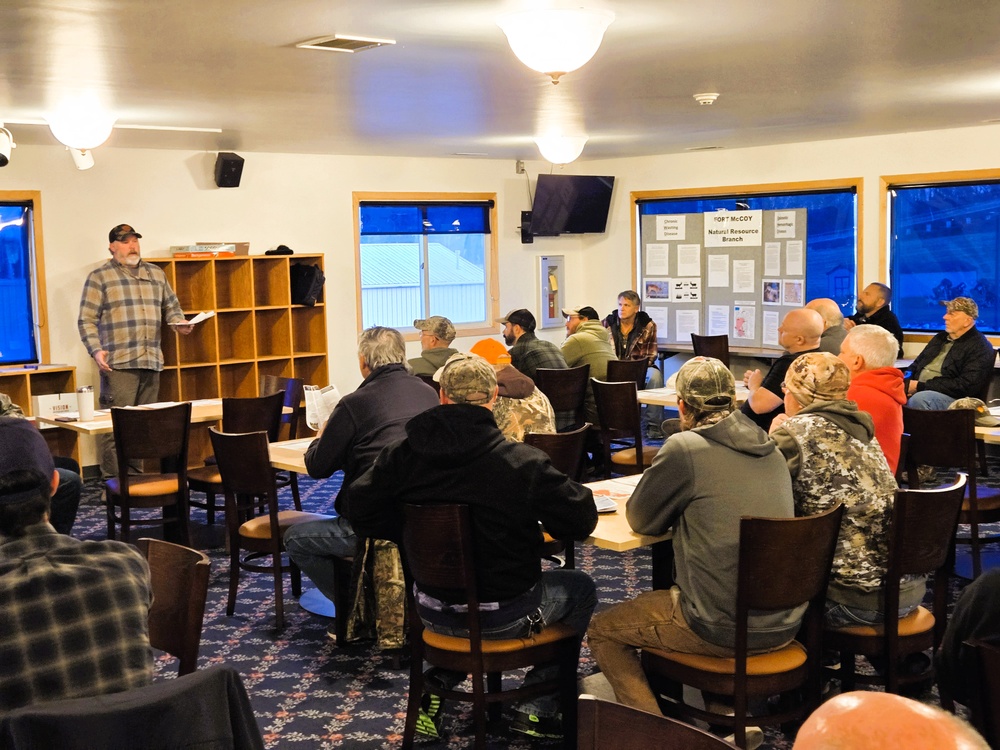 Fort McCoy holds 2025 Meet and Greet event for deer hunters at installation