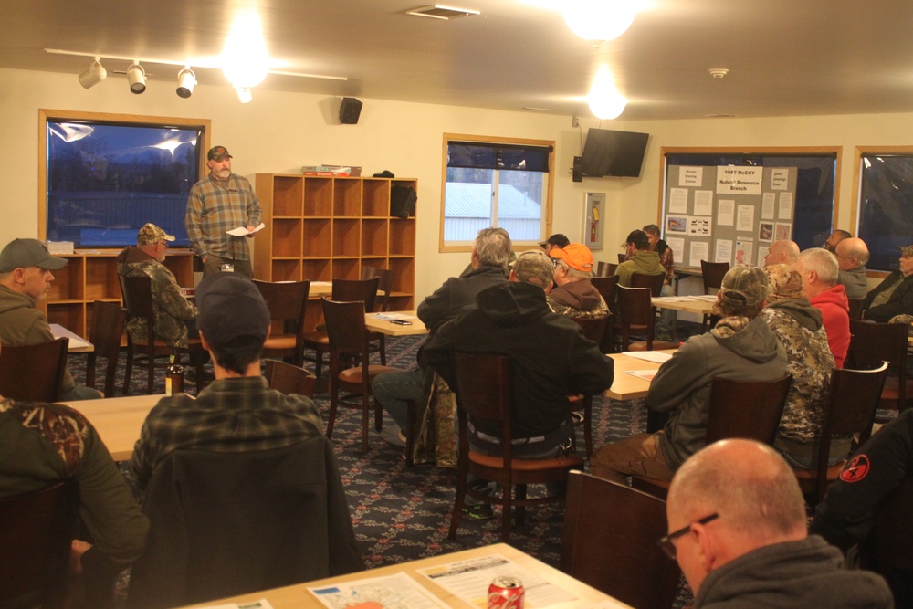 Fort McCoy holds 2025 Meet and Greet event for deer hunters at installation