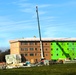 November 2025 construction operations for $55.75 million Collective Training Officers Quarters Project