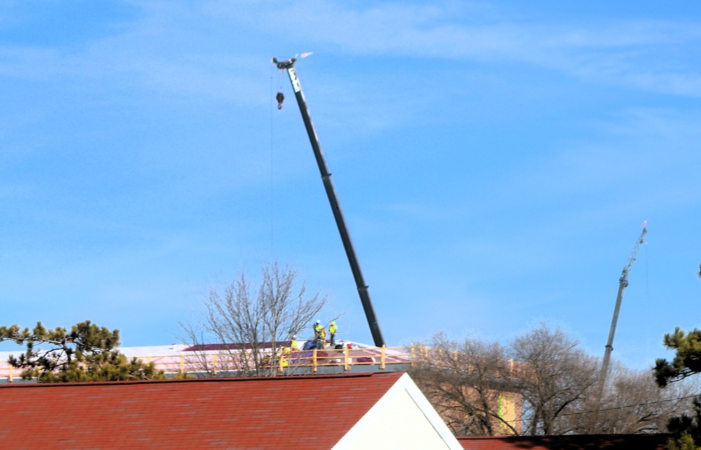November 2025 construction operations for $55.75 million Collective Training Officers Quarters Project