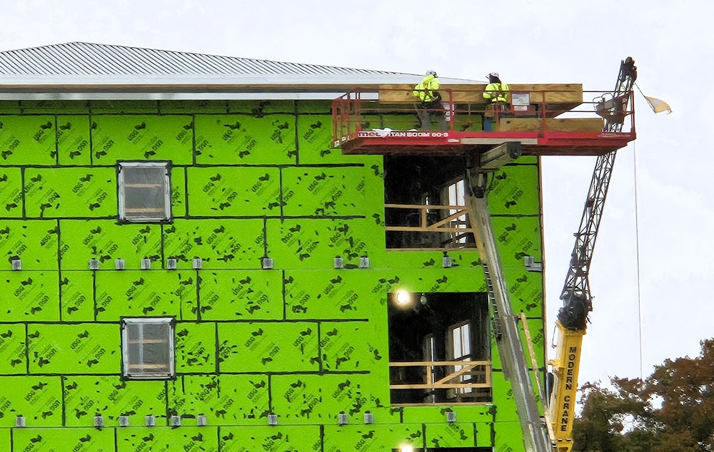 October 2025 construction operations for $55.75 million Collective Training Officers Quarters Project