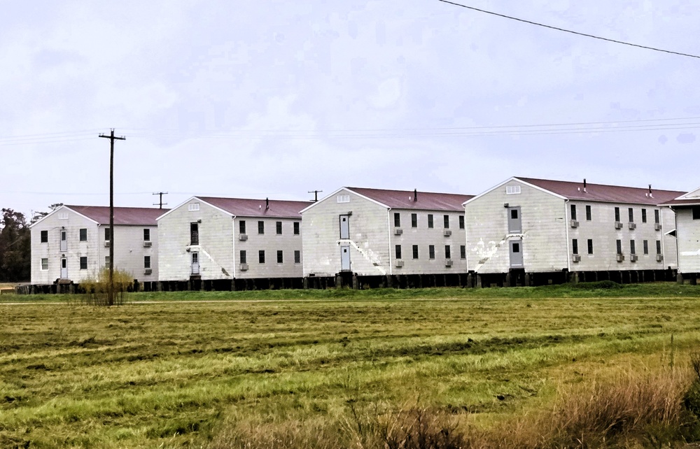 Relocation of World War II-era barracks at Fort McCoy