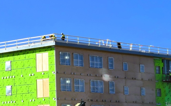 October 2025 construction operations for $55.75 million Collective Training Officers Quarters Project