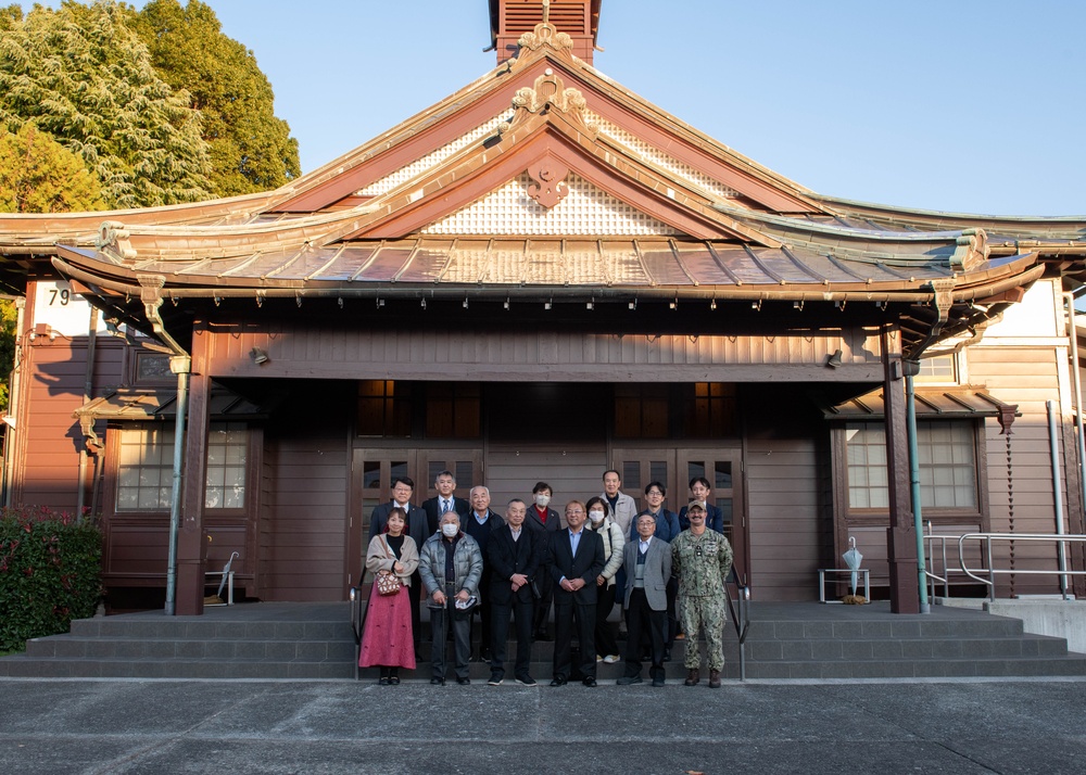 The Ayase Military Base Measure Council Visits Atsugi