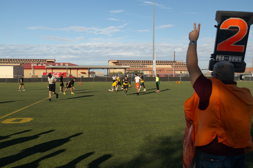 MCAS Yuma hosts annual Turkey Bowl football game