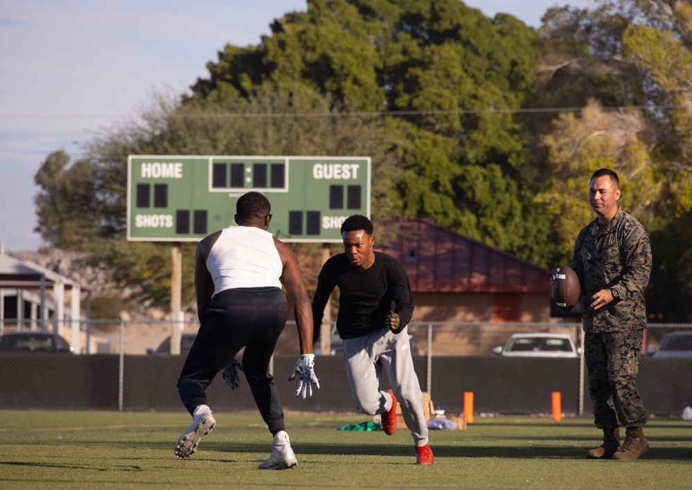 MCAS Yuma hosts annual Turkey Bowl football game