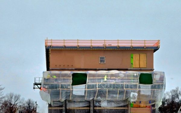 Fort McCoy’s $55.75 million Collective Training Officers Quarters Project nearly 35 percent finished as December 2025 begins