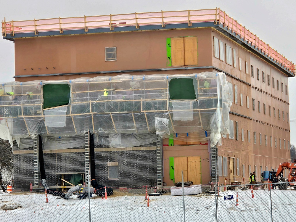 Fort McCoy’s $55.75 million Collective Training Officers Quarters Project nearly 35 percent finished as December 2025 begins