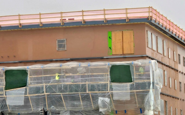 Fort McCoy’s $55.75 million Collective Training Officers Quarters Project nearly 35 percent finished as December 2025 begins