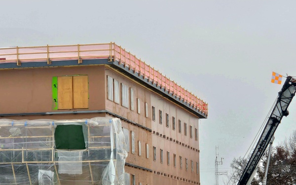 Fort McCoy’s $55.75 million Collective Training Officers Quarters Project nearly 35 percent finished as December 2025 begins