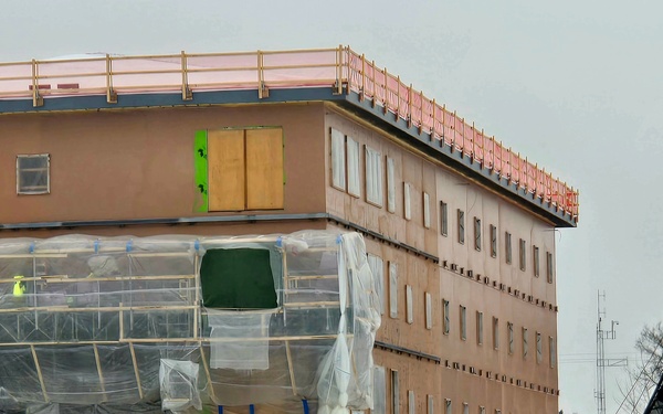 Fort McCoy’s $55.75 million Collective Training Officers Quarters Project nearly 35 percent finished as December 2025 begins