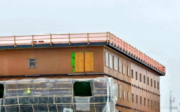 Fort McCoy’s $55.75 million Collective Training Officers Quarters Project nearly 35 percent finished as December 2025 begins