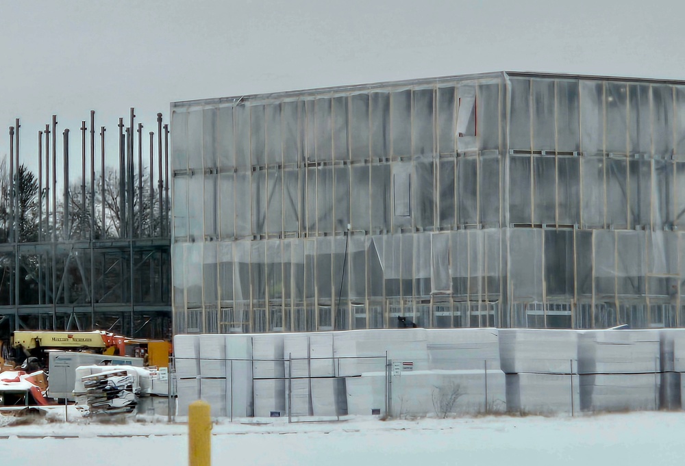 Fort McCoy’s $55.75 million Collective Training Officers Quarters Project nearly 35 percent finished as December 2025 begins