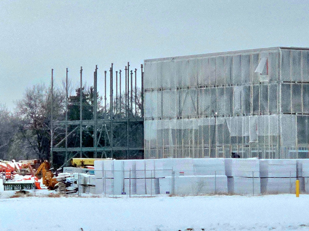 Fort McCoy’s $55.75 million Collective Training Officers Quarters Project nearly 35 percent finished as December 2025 begins