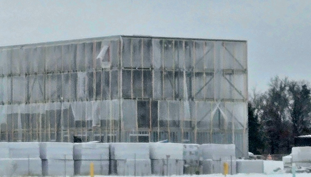 Fort McCoy’s $55.75 million Collective Training Officers Quarters Project nearly 35 percent finished as December 2025 begins