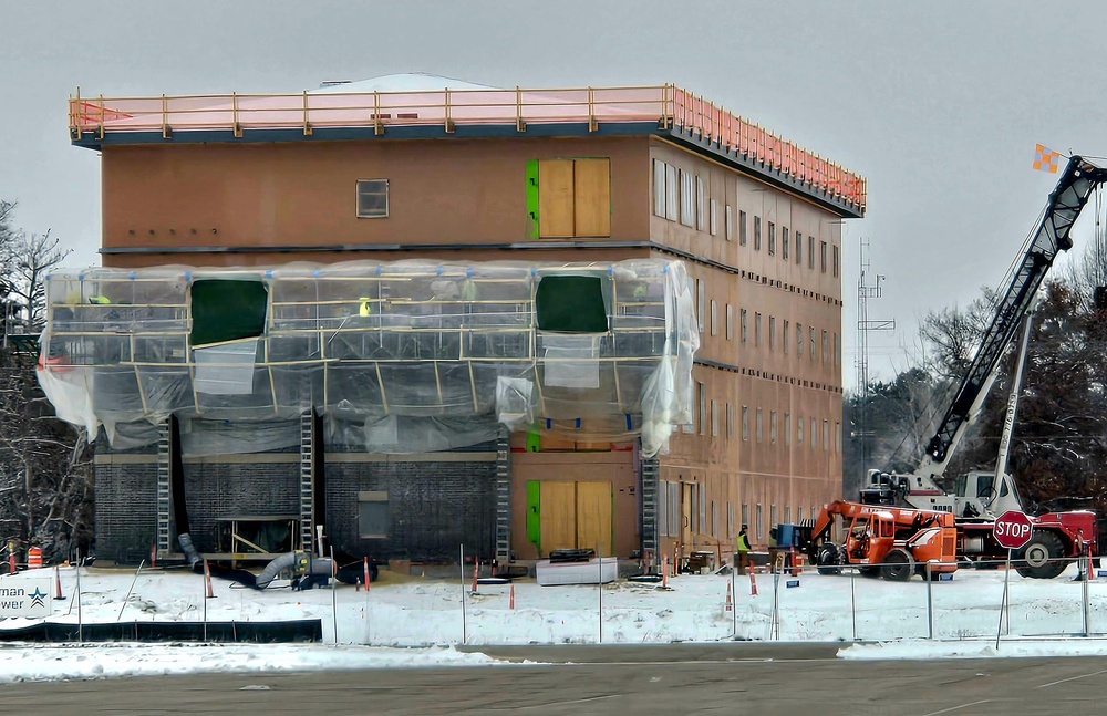 Fort McCoy’s $55.75 million Collective Training Officers Quarters Project nearly 35 percent finished as December 2025 begins