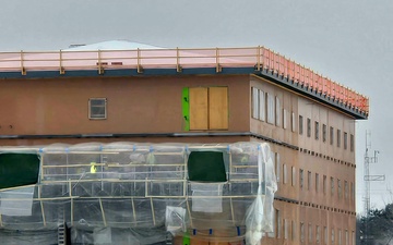 Fort McCoy’s $55.75 million Collective Training Officers Quarters Project nearly 35 percent finished as December 2025 begins