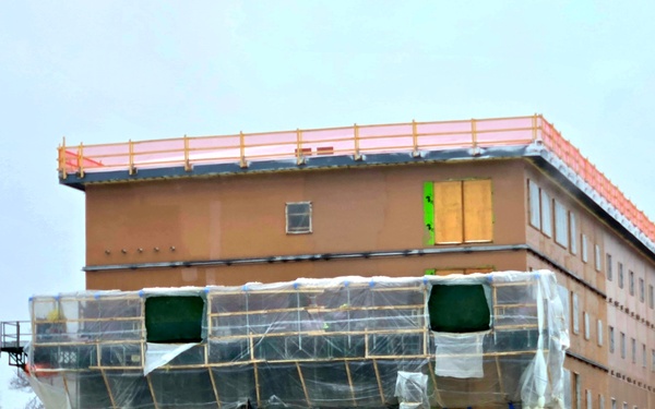 Fort McCoy’s $55.75 million Collective Training Officers Quarters Project nearly 35 percent finished as December 2025 begins