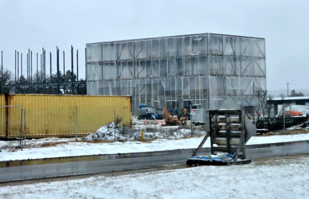 Fort McCoy’s $55.75 million Collective Training Officers Quarters Project nearly 35 percent finished as December 2025 begins