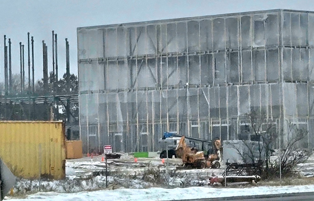 Fort McCoy’s $55.75 million Collective Training Officers Quarters Project nearly 35 percent finished as December 2025 begins