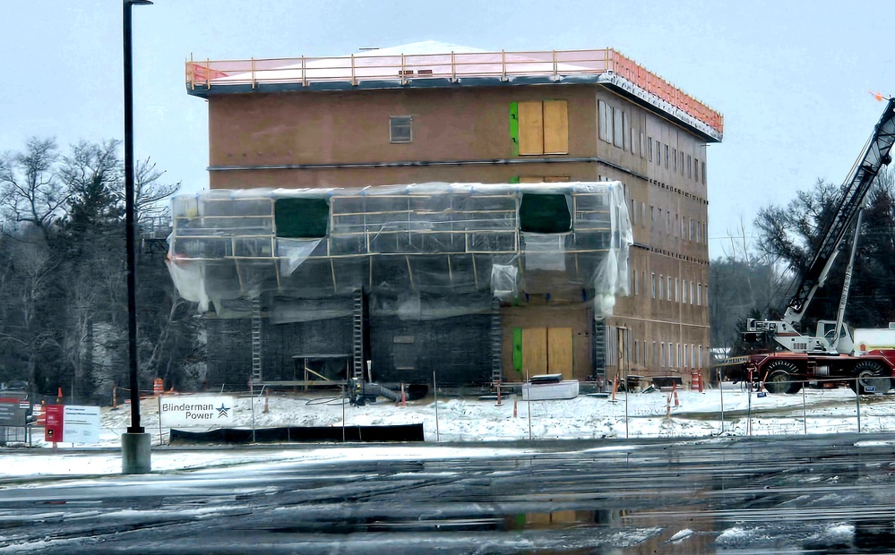 Fort McCoy’s $55.75 million Collective Training Officers Quarters Project nearly 35 percent finished as December 2025 begins