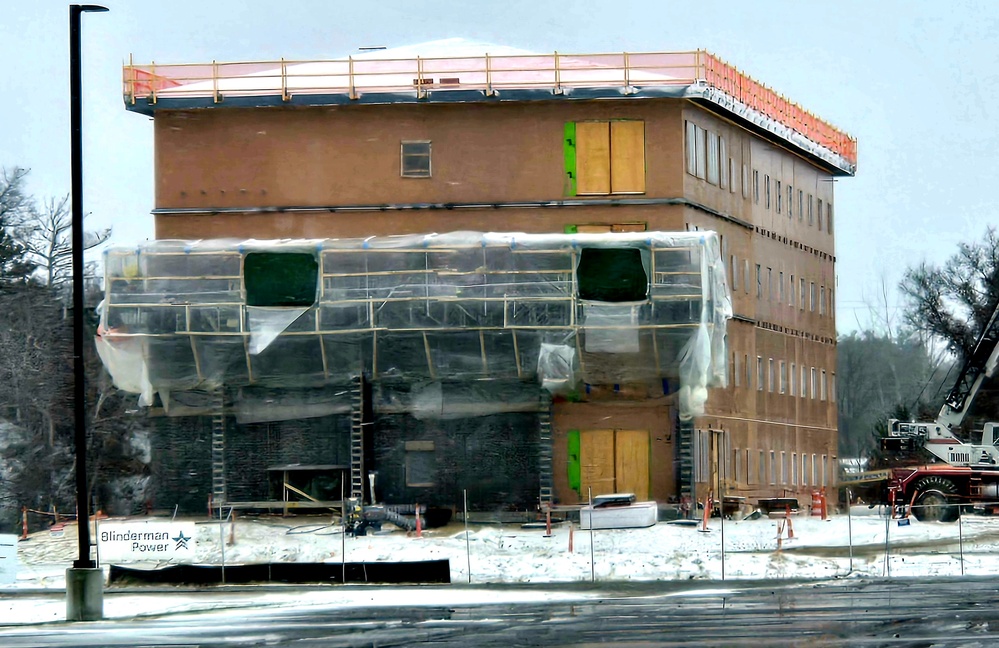Fort McCoy’s $55.75 million Collective Training Officers Quarters Project nearly 35 percent finished as December 2025 begins