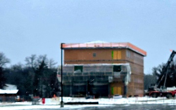 Fort McCoy’s $55.75 million Collective Training Officers Quarters Project nearly 35 percent finished as December 2025 begins