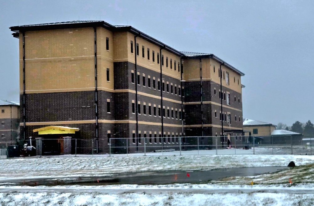 Fort McCoy East Barracks Project nearly 90 percent done at beginning of December 2025