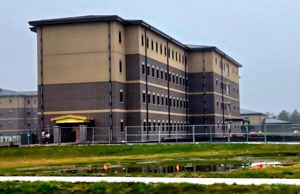 Fort McCoy East Barracks Project nearly 90 percent done at beginning of December 2025