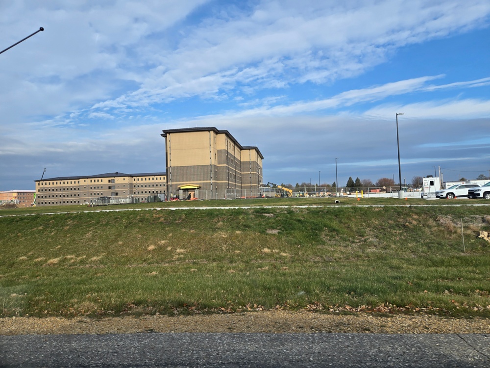 Fort McCoy East Barracks Project nearly 90 percent done at beginning of December 2025