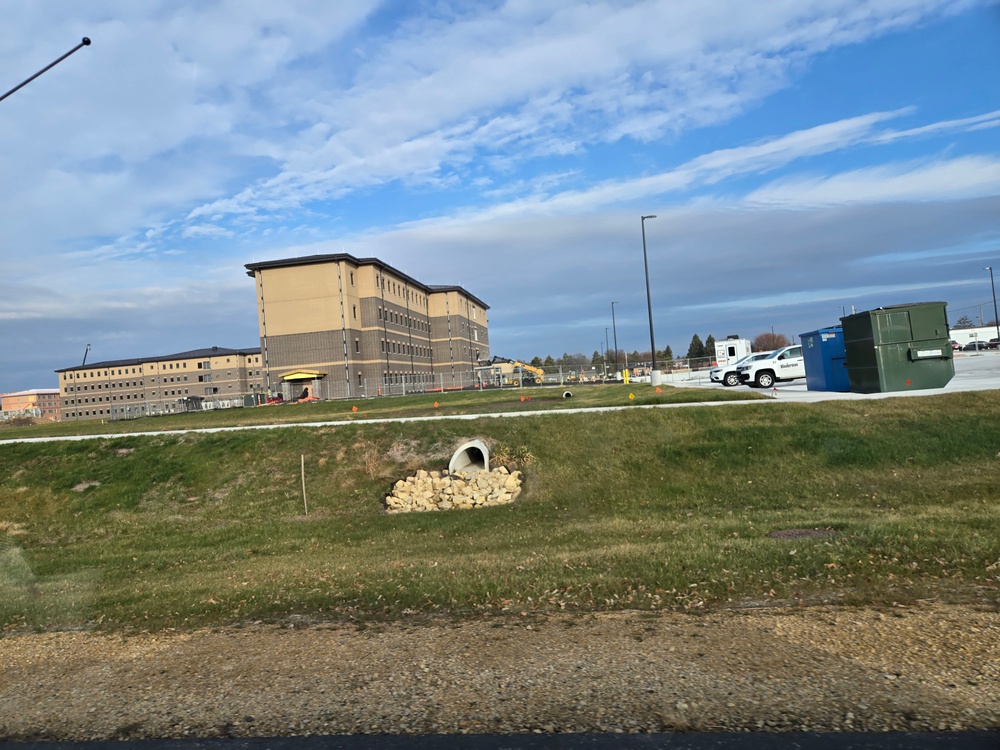 Fort McCoy East Barracks Project nearly 90 percent done at beginning of December 2025