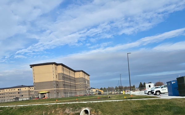 Fort McCoy East Barracks Project nearly 90 percent done at beginning of December 2025