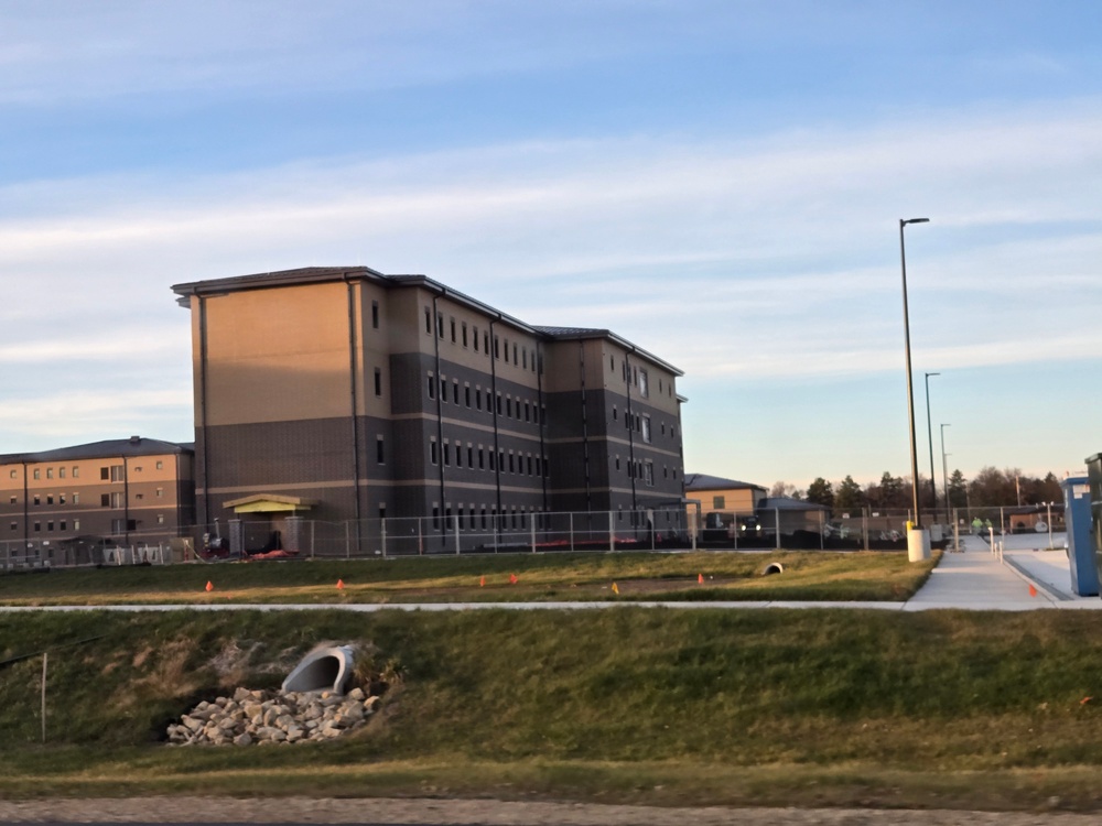 Fort McCoy East Barracks Project nearly 90 percent done at beginning of December 2025