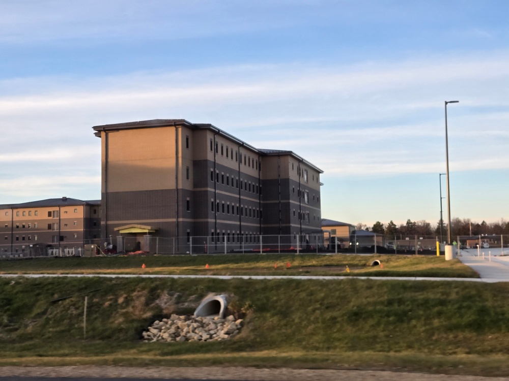 Fort McCoy East Barracks Project nearly 90 percent done at beginning of December 2025