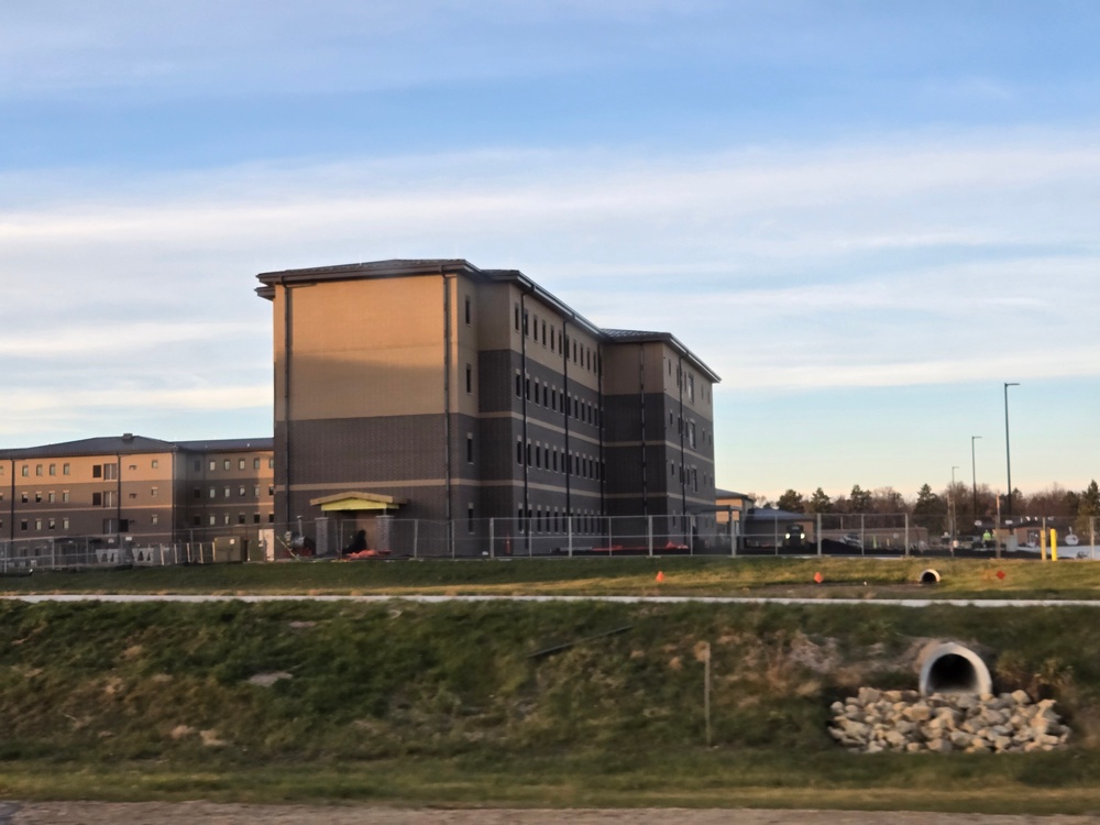 Fort McCoy East Barracks Project nearly 90 percent done at beginning of December 2025