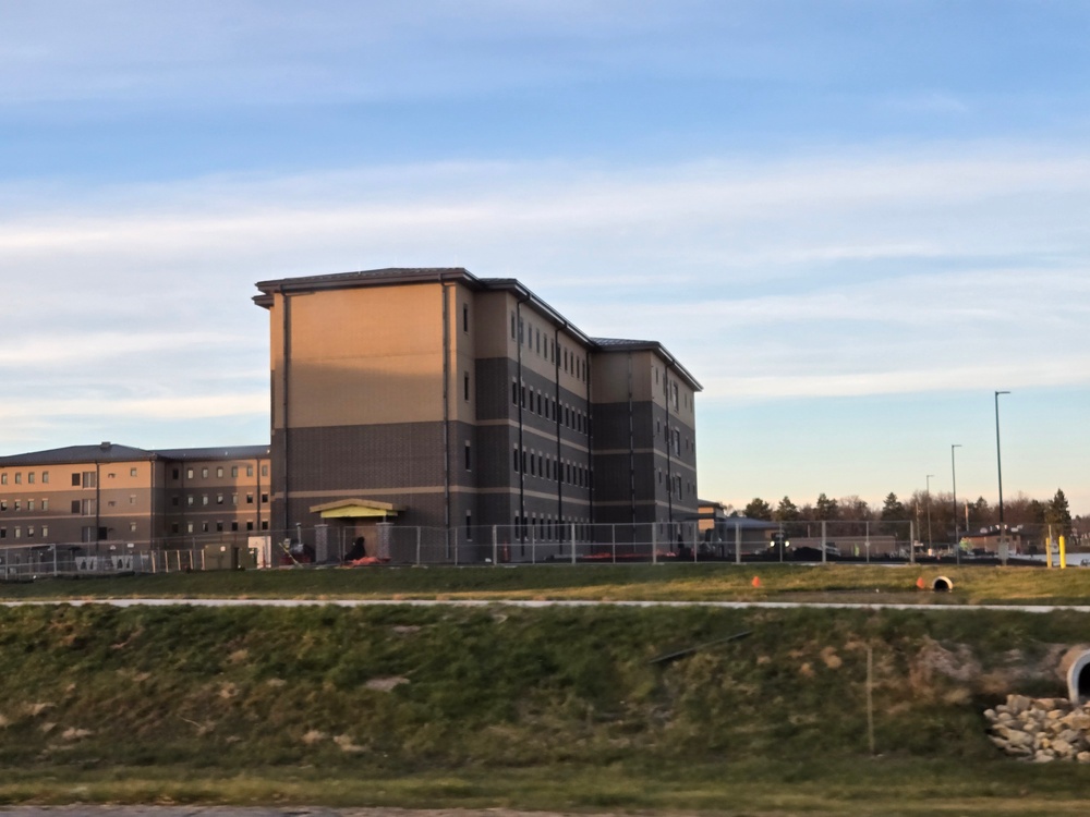 Fort McCoy East Barracks Project nearly 90 percent done at beginning of December 2025
