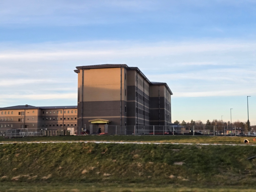 Fort McCoy East Barracks Project nearly 90 percent done at beginning of December 2025