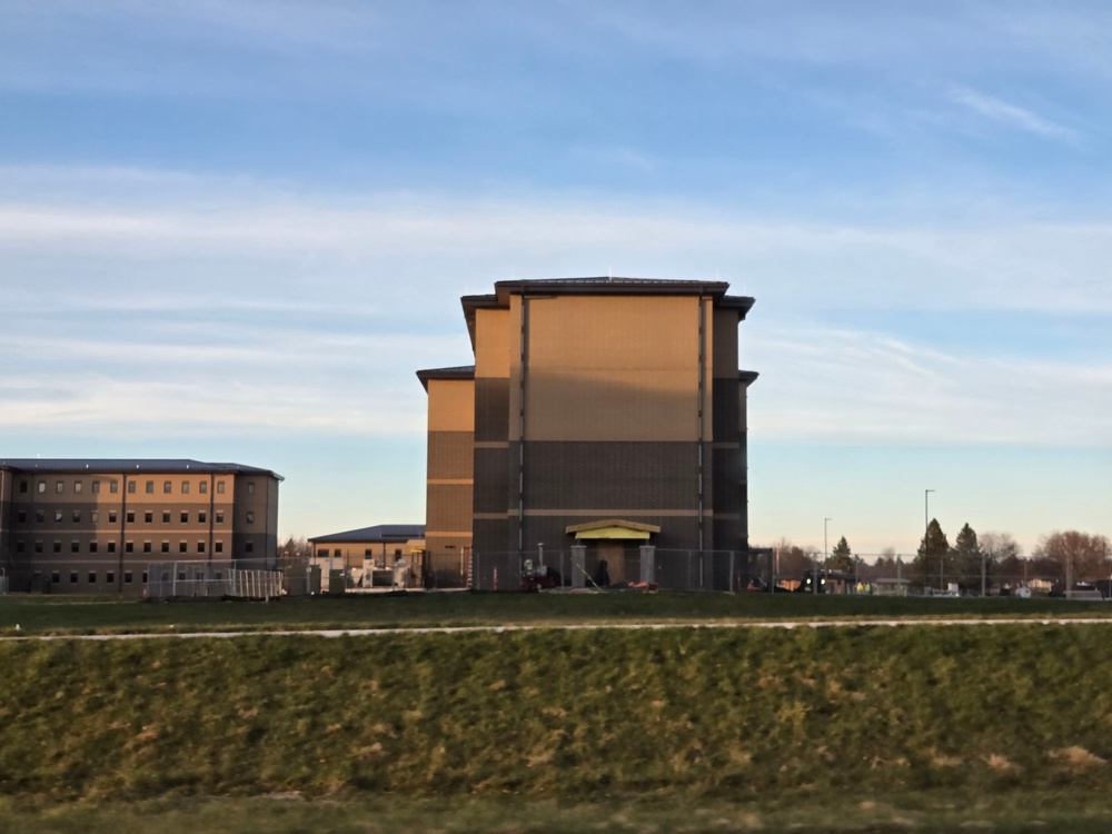 Fort McCoy East Barracks Project nearly 90 percent done at beginning of December 2025