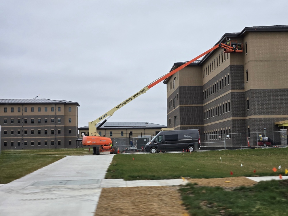 Fort McCoy East Barracks Project nearly 90 percent done at beginning of December 2025