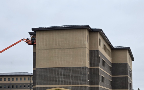 Fort McCoy East Barracks Project nearly 90 percent done at beginning of December 2025