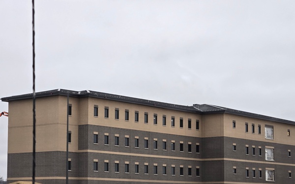 Fort McCoy East Barracks Project nearly 90 percent done at beginning of December 2025