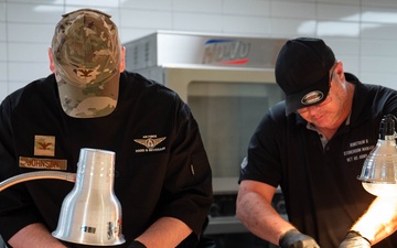 Malmstrom leadership serves Thanksgiving lunch