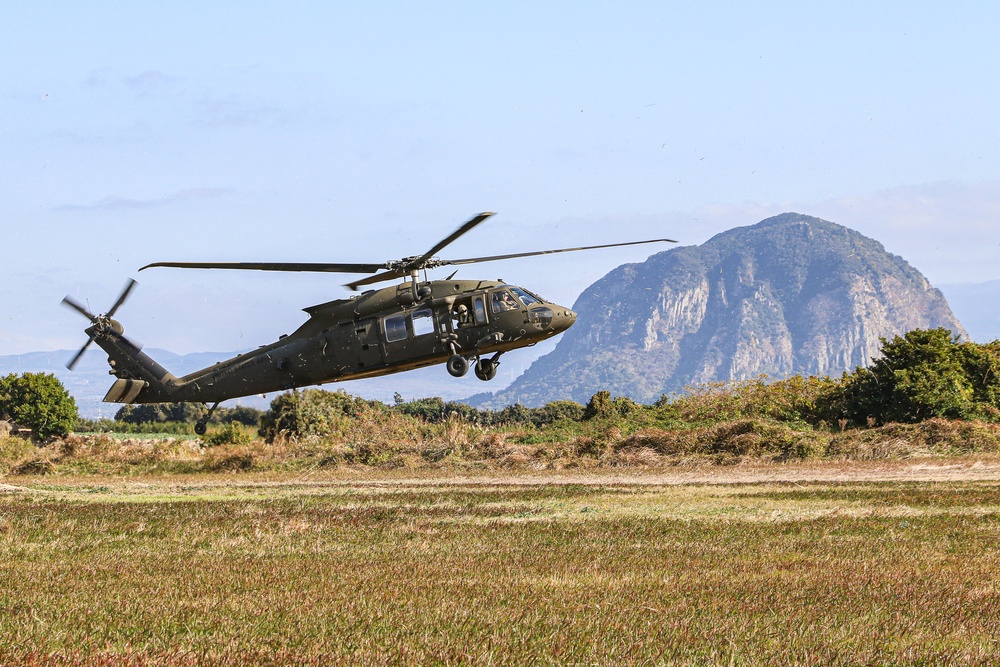 2-2 AHB Conducts Fast-Rope Insertion Training