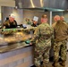 Fort McCoy Garrison leaders support special 2025 dining facility holiday meal for installation team