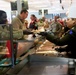 Fort McCoy Garrison leaders support special 2025 dining facility holiday meal for installation team