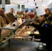 Fort McCoy Garrison leaders support special 2025 dining facility holiday meal for installation team