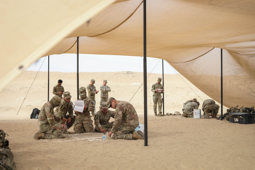 U.S. Army Central Best Squad Competition 2025: Day 1