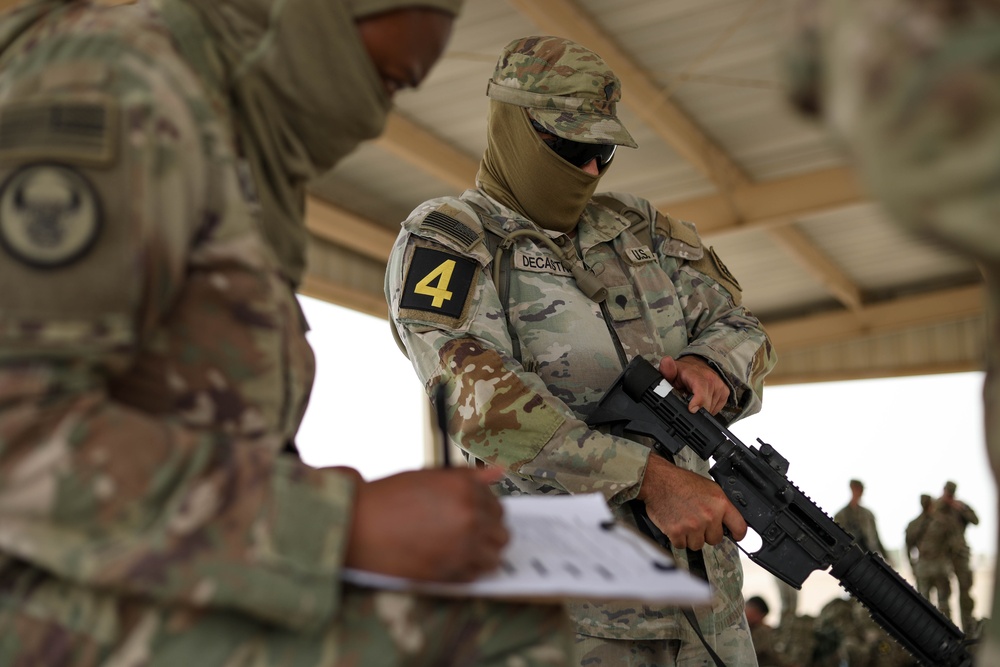 U.S. Army Central Best Squad Competition 2025: Day 1