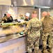 Fort McCoy Garrison leaders support special 2025 dining facility holiday meal for installation team